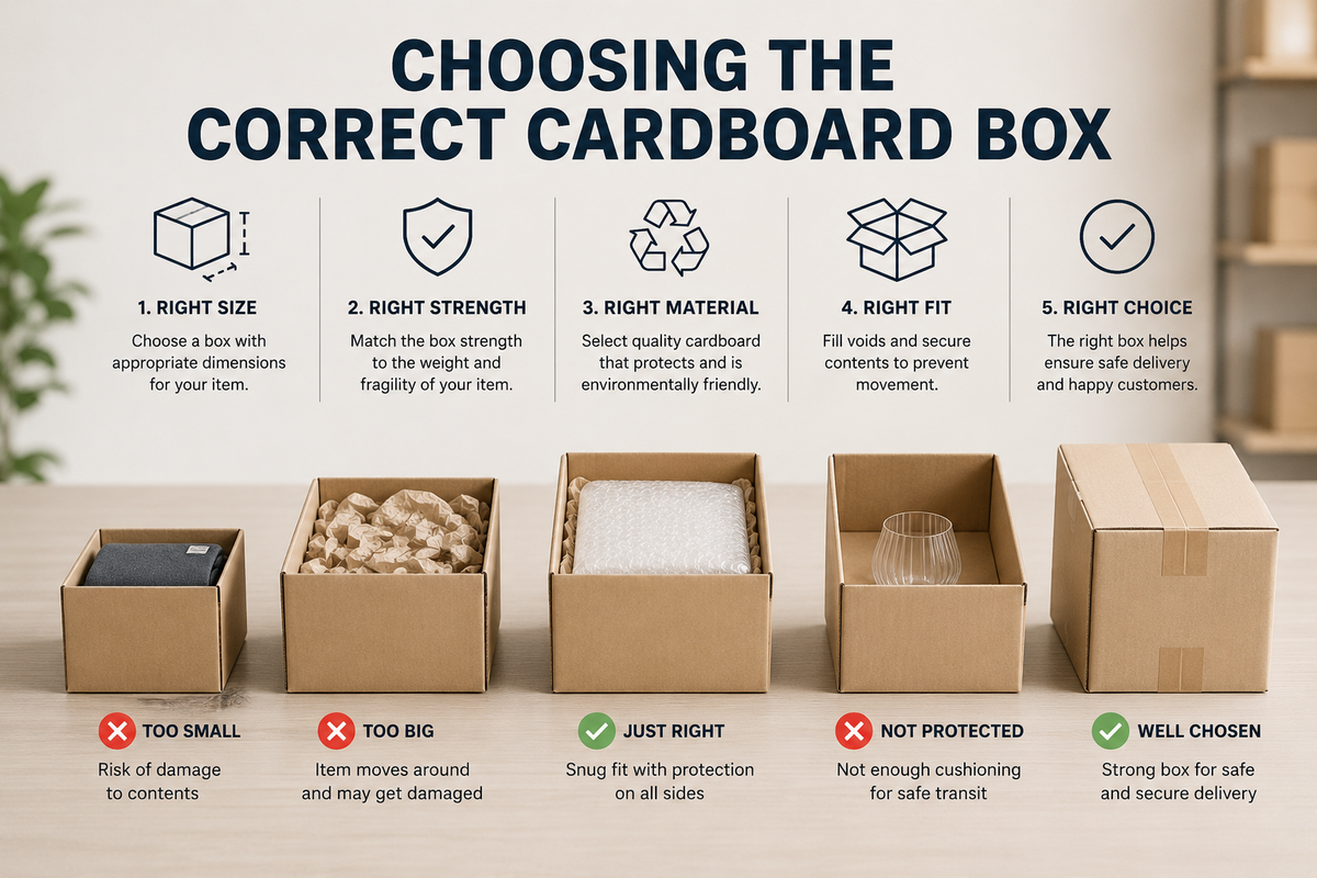 Choosing the Right Cardboard Box: A Practical Guide for Safe, Efficient Packing