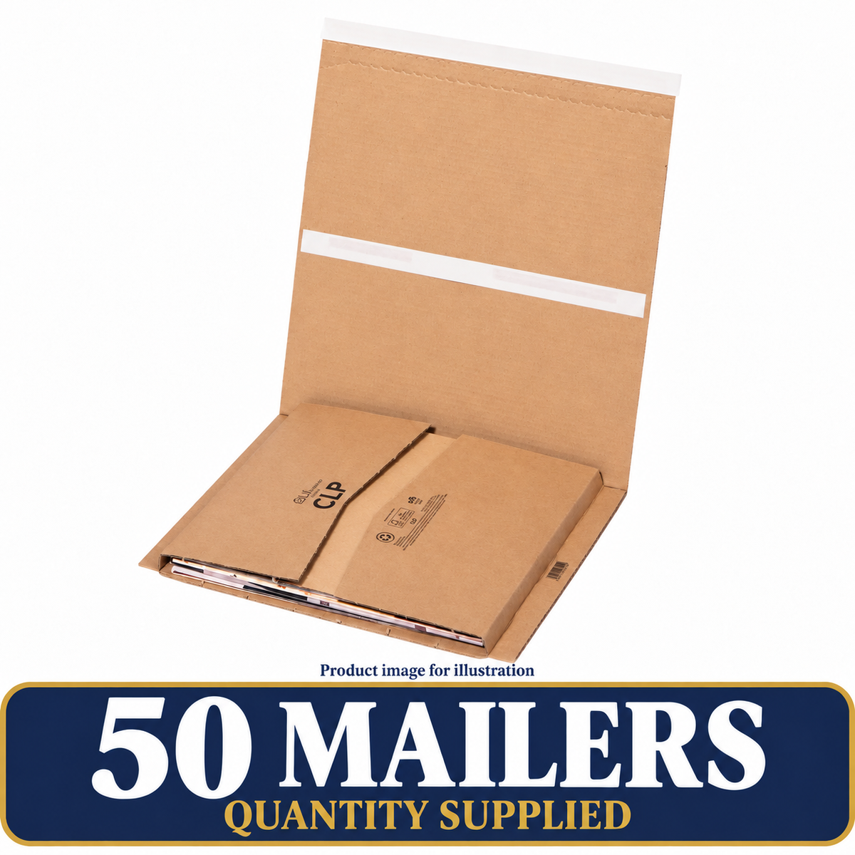 12 inch Vinyl Record Mailer | Heavy‑Duty LP Protection