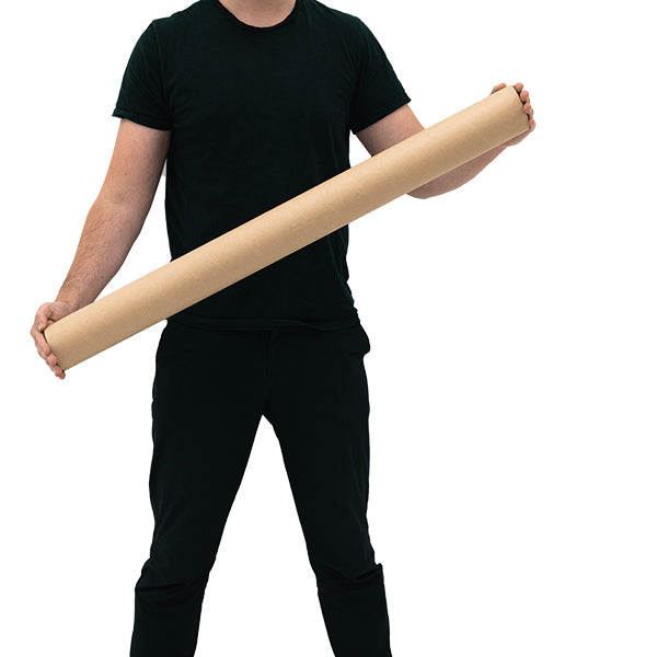 Cardboard postal tubes size 10 measuring 940 x 76 mm For A0 Paper Size