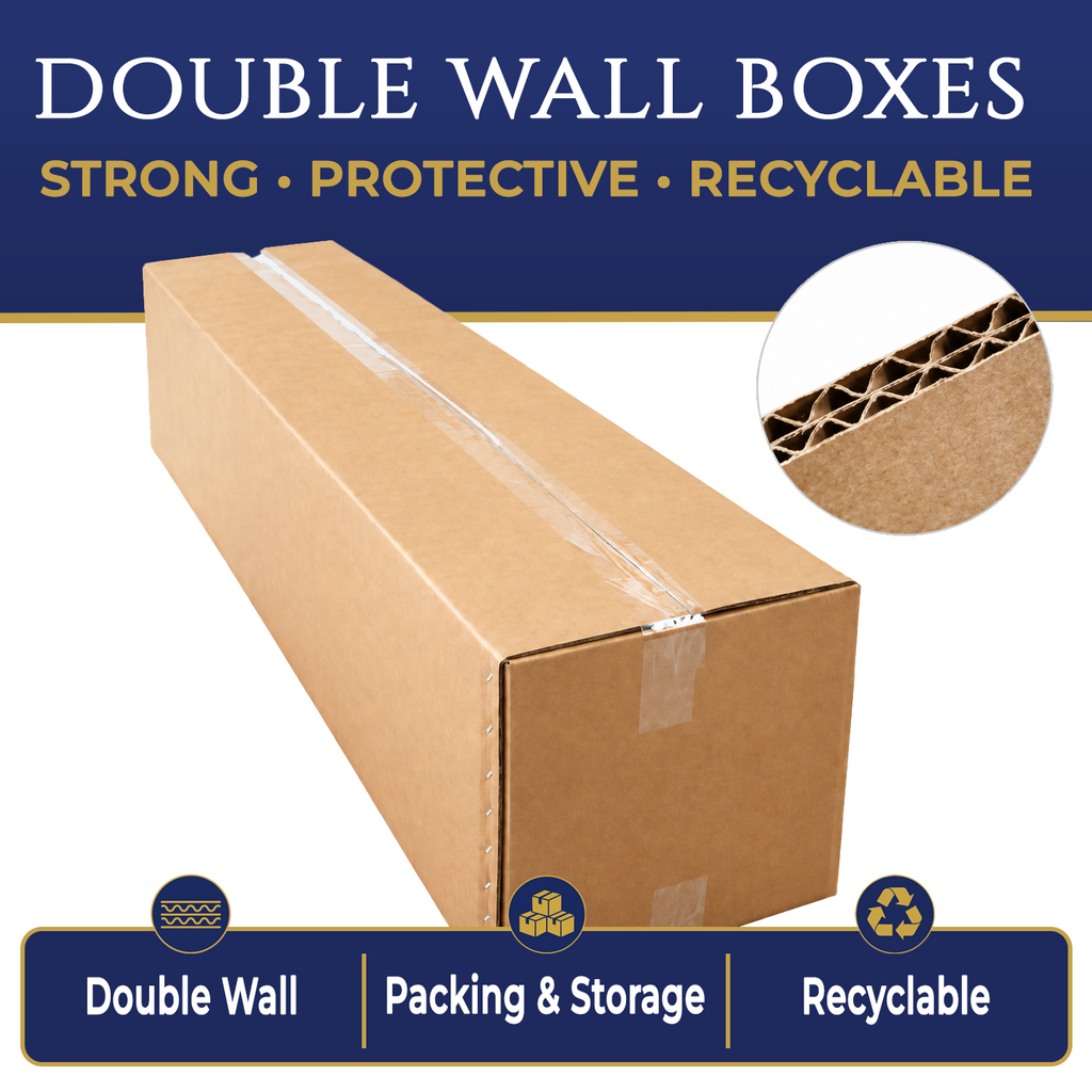 Double Wall Cardboard Boxes – Packing, Shipping & Storage