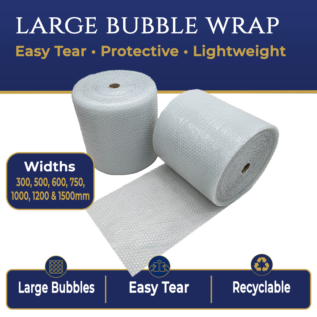 Bubble Wrap - Large Bubbles - (per roll)