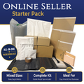 eBay Vinted Seller Packaging Starter Kit – Boxes Mailing Bags Bubble Wrap Tape
