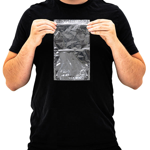 Grip Seal Bags 152 × 229 mm (6 × 9 in) clear resealable plastic bag for A5 documents, crafts, clothing accessories and storage.
