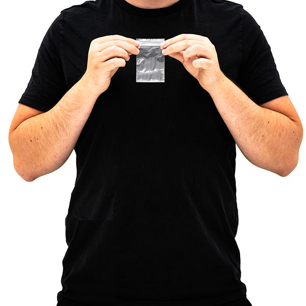 Grip Seal Bags 57 × 76 mm (2.25 × 3 in) clear resealable storage bag for screws, jewellery, samples and small accessories.