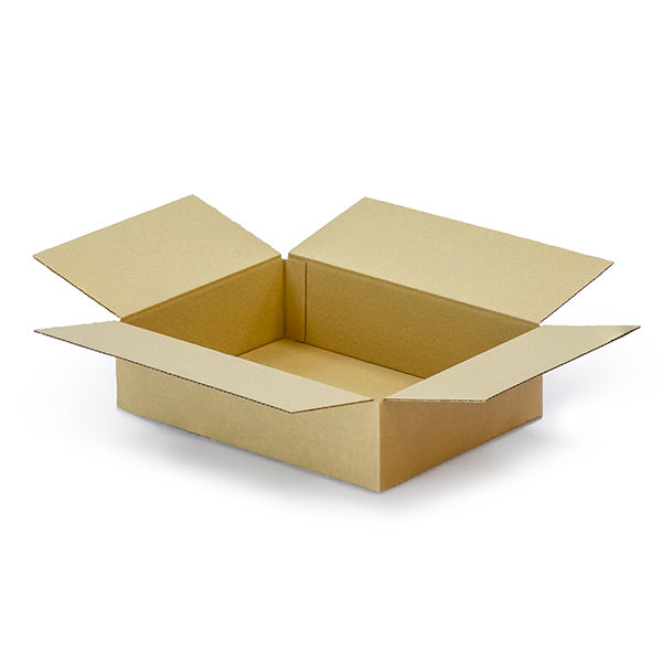 Standard Single wall cardboard boxes for shipping Size 26 – 305 × 229 × 76 mm (12 × 9 × 3 inches) brown corrugated shipping box