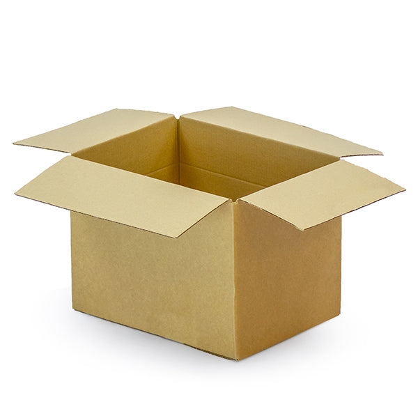 Standard Single wall cardboard boxes for shipping Size 30 – 305 × 229 × 229 mm (12 × 9 × 9 inches) brown corrugated shipping box