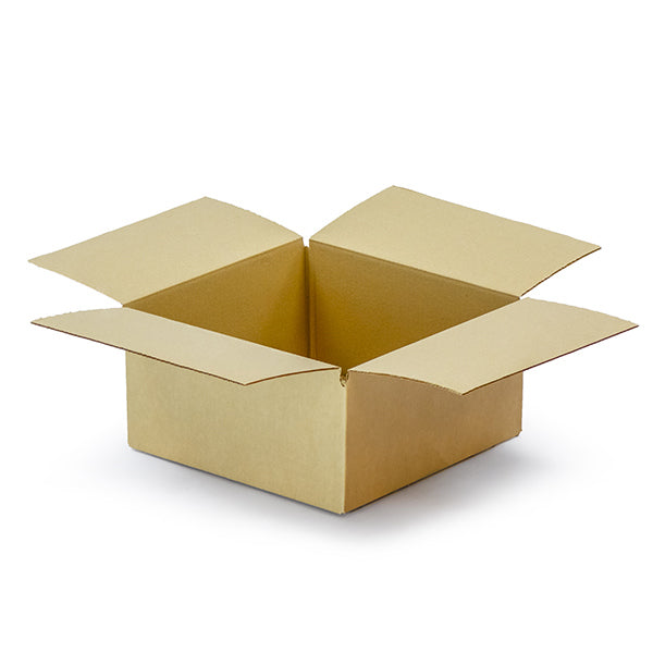 Standard Single wall cardboard boxes for shipping Size 33 – 305 × 305 × 152 mm (12 × 12 × 6 inches) brown corrugated shipping box