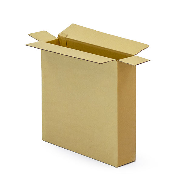 Standard Single wall cardboard boxes for shipping Size 36 – 320 × 75 × 320 mm (12.5 × 3 × 12.5 inches) brown corrugated shipping box