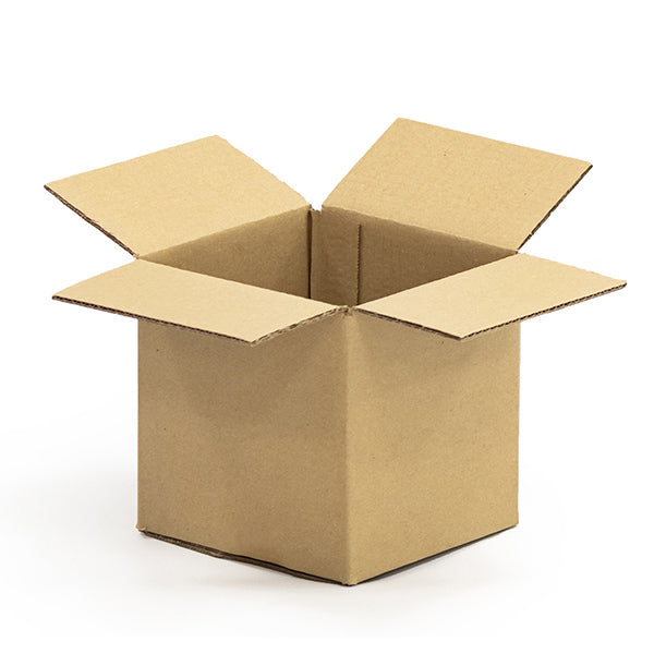 Standard Single wall cardboard boxes for shipping Size 7 – 152 × 152 × 152 mm (6 × 6 × 6 inches) brown corrugated shipping box