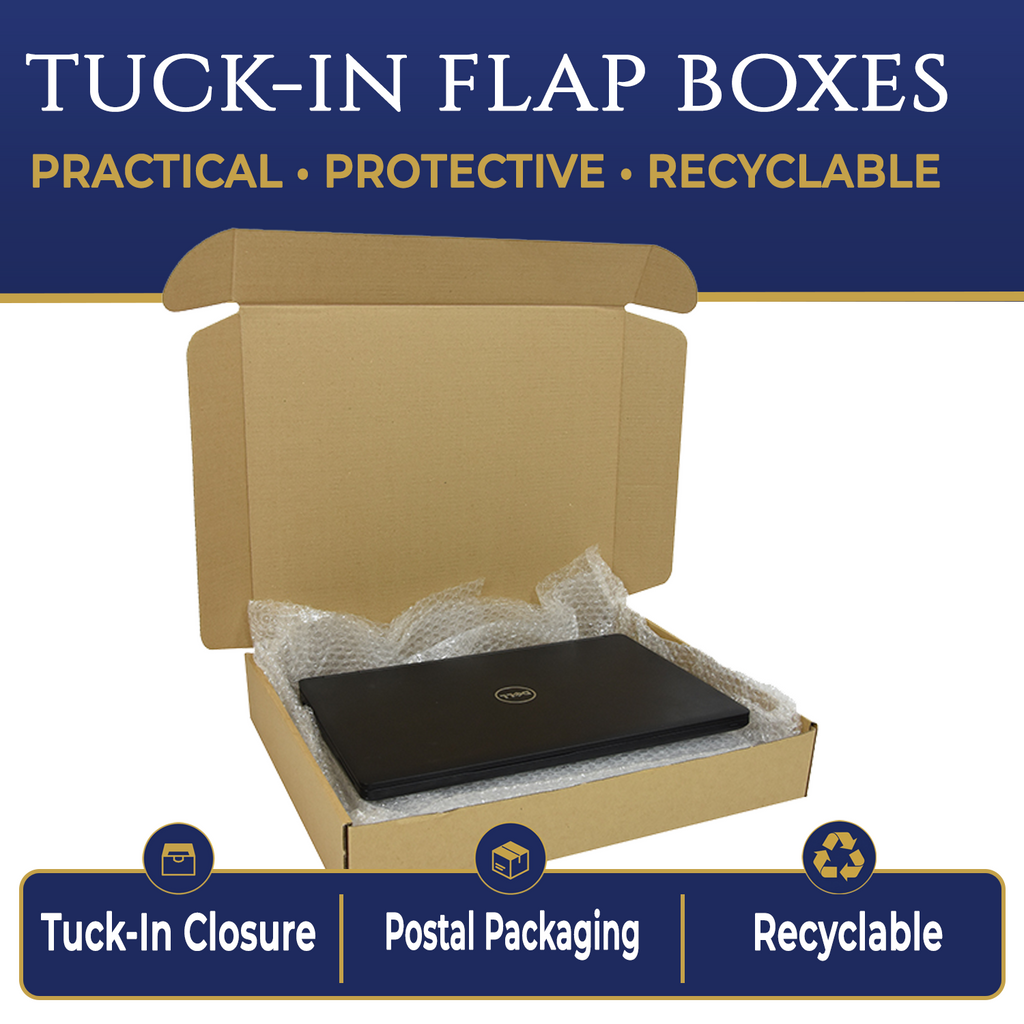 Brown Box - Tuck‑in‑flaps - Size 1-16