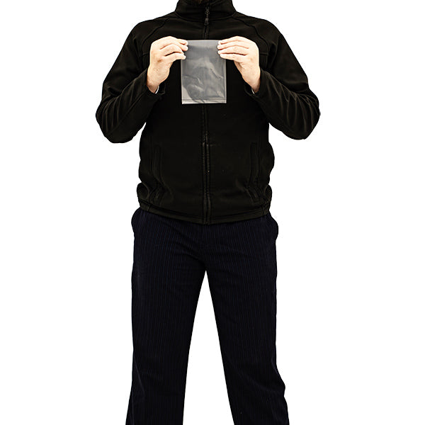 125 × 175mm clear polythene bags with food-safe LDPE construction